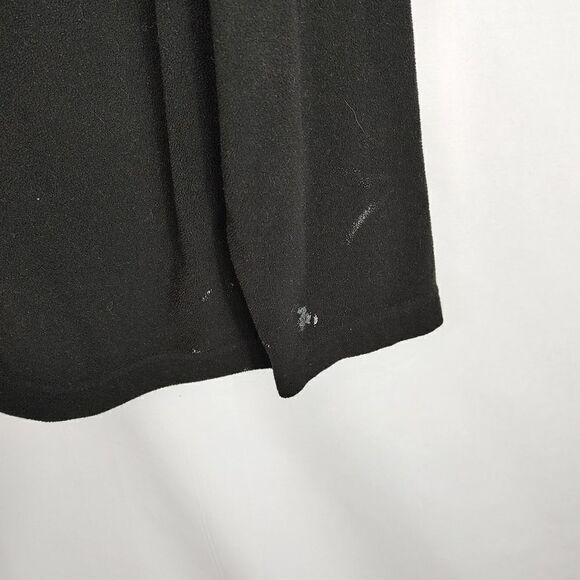 The North Face Men's Size Medium Black Fleece Pullover Sweatshirt.Armpit to arm - Picture 6 of 7